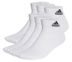 Skarpety ADIDAS Białe Cushioned Ankle Socks 6 Par