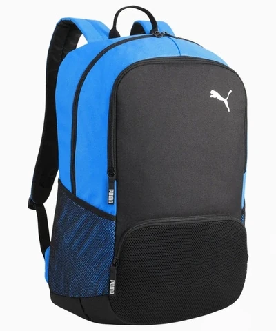 Plecak szkolny PUMA piłkarski TEAM GOAL Premium XL niebiesko - czarny