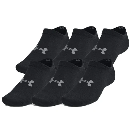 Skarpety Under Armour STOPKI Essential No Show – 6-pak Czarne