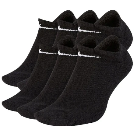 Skarpety Stopki NIKE Everyday Lekkie skarpety Czarne 6 PAK