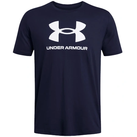 Koszulka męska Under Armour z krótkimi rękawami Logo granatowa