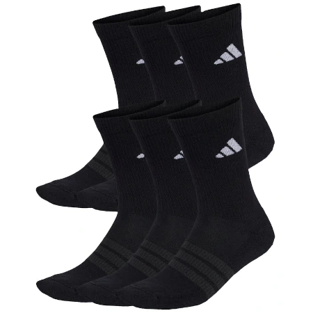 Skarpety ADIDAS męskie CUSHIONED CREW 6-PAK czarne