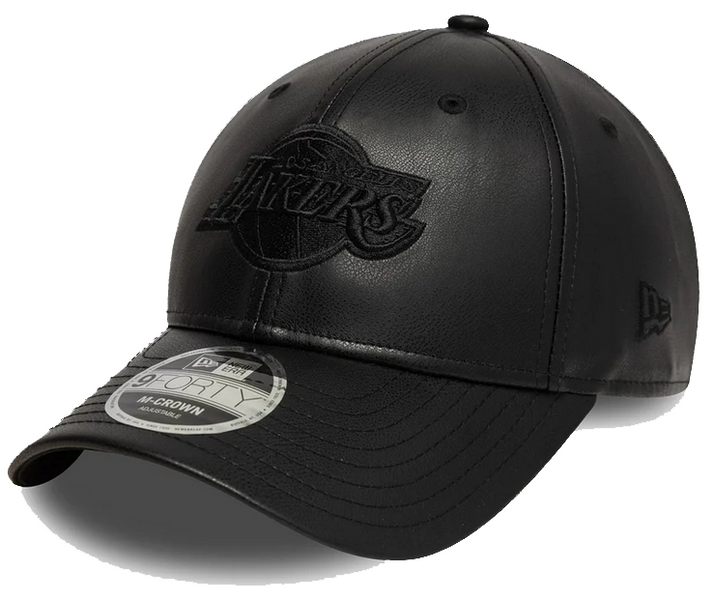 Czapka z daszkiem NEW ERA LA Lakers PU 9FORTY M-Crown czarna