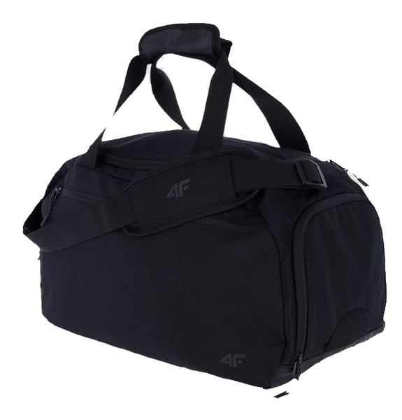 Torba sportowa 4F z kieszenią na obuwie czarna 25L