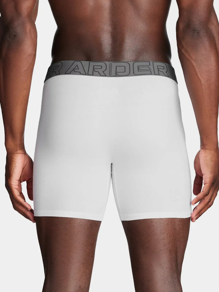Bokserki męskie UNDER ARMOUR Białe - 3 PAK Performance 6in