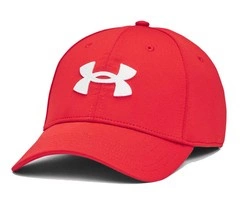 Czapka Under Armour BLITZING Bejsbolówka czerwona M/L