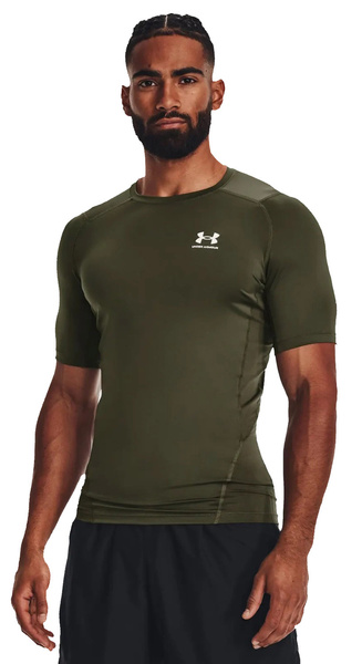 Koszulka męska UNDER ARMOUR zielona HeatGear® 