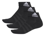 Skarpety ADIDAS ANK 3-Stripes Cushioned -3 pary Czarne