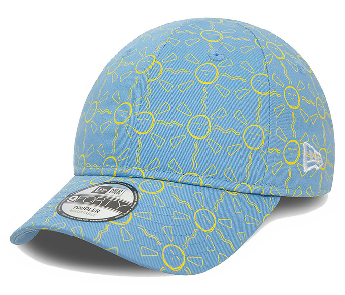 Czapka z daszkiem NEW ERA dziecięca Print Sun Blue 9FORTY