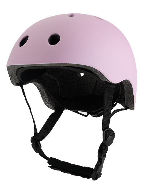 Kask rowerowy dziecięcy - różowy 4F r S / 52-56cm Regulowany na rower