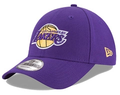 Czapka bejsbolówka NEW ERA LA Lakers The League 9FORTY fioletowa 