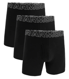 Bokserki męskie UNDER ARMOUR Czarne - 3 PAK Performance 6in