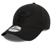 Czapka z daszkiem NEW ERA Chicago Bulls NBA czarna 9FORTY 
