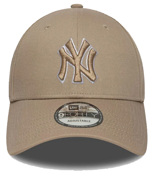 Czapka z daszkiem NEW ERA NY Yankees MLB Outline 9FORTY brązowa
