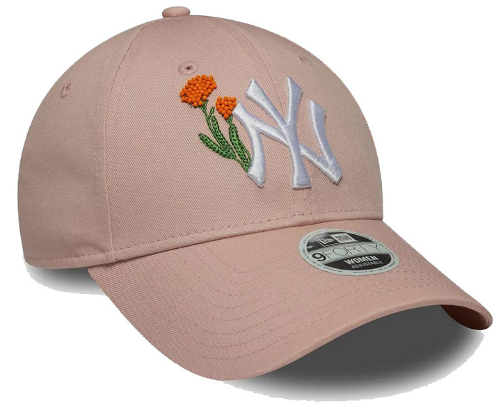 Czapka z daszkiem NEW ERA NYY Damska MLB Różowa 9FORTY 
