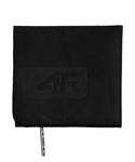 Ręcznik sportowy szybkoschnący 4F czarny 65 x 90 cm 