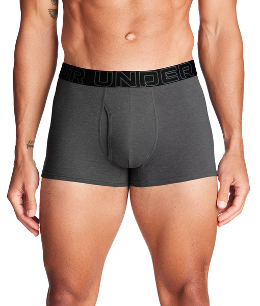 Bokserki męskie UNDER ARMOUR Czarne - Czerwone - 3 PAK Performance 3in