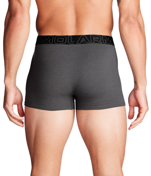 Bokserki męskie UNDER ARMOUR Czarne - Czerwone - 3 PAK Performance 3in