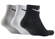 Skarpety NIKE męskie 3-pak Krótkie CUSHION QUARTER 3 kolory