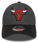 Czapka z daszkiem NEW ERA Chicago Bulls NBA Sidepatch 9FORTY szara