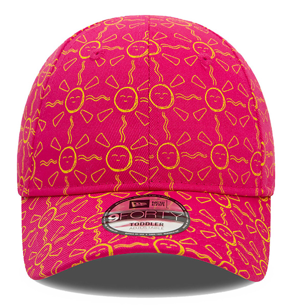 Czapka z daszkiem NEW ERA dziecięca Print Sun Pink 9FORTY