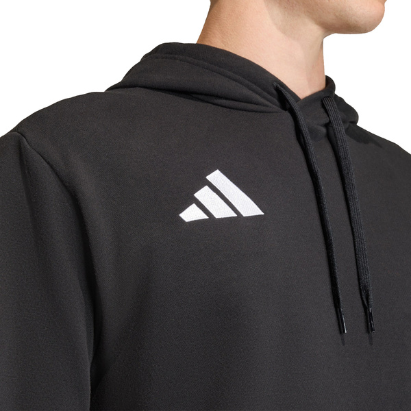 Bluza męska ADIDAS czarna z kapturem ENTRADA26 Sportowa