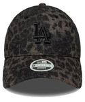 Czapka z daszkiem NEW ERA damska LA Dodgers Cosy Leopard 9FORTY czarna