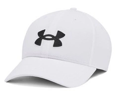 Czapka Under Armour męska BLITZING ADJ CAP z daszkiem biała