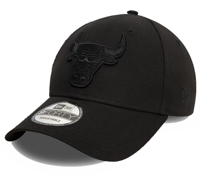 Czapka z daszkiem NEW ERA Chicago Bulls NBA czarna 9FORTY 