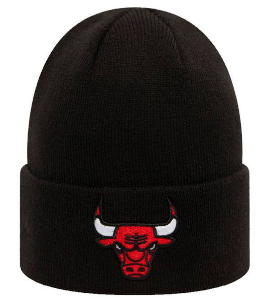 Czapka zimowa NEW ERA NBA Chicago Bulls Essential czarna