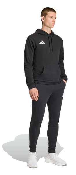 Bluza męska ADIDAS czarna z kapturem ENTRADA26 Sportowa