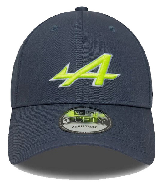 Czapka NEW ERA z daszkiem Alpine Racing Seasonal Pop Blue 9FORTY 