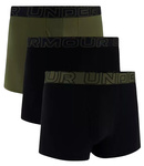 Bokserki męskie UNDER ARMOUR Czarne/Khaki - 3 PAK Performance 3in