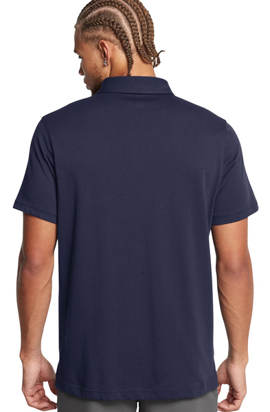 Koszulka męska polo UNDER ARMOUR Icon granatowa