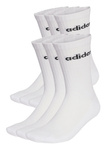 Skarpety ADIDAS męskie Linear Crew Socks Cushioned 6-PAK białe