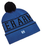 Czapka zimowa Under Armour Halftime Pom Beanie Blue