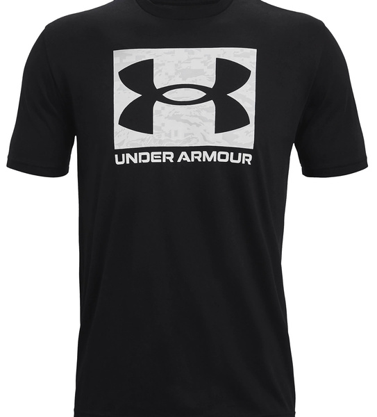 Koszulka męska Under Armour ABC Camo Boxed Logo czarna 