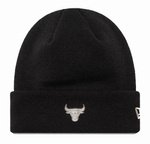 Czapka zimowa NEW ERA Chicago Bulls Metallic Pin Cuff Beanie czarna