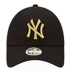Czapka damska NEW ERA z daszkiem NYY Metallic Logo