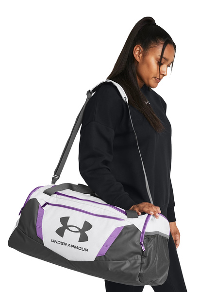 Torba UNDER ARMOUR Undeniable 5.0 Duffle MD szaro-fioletowa 58L