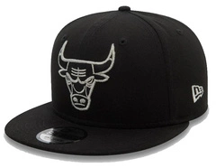 Czapka z daszkiem NEW ERA Chicago Bulls Metallic  Black 9FIFTY czarna M/L