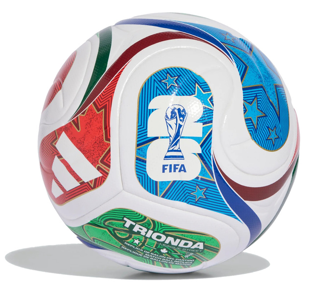 Piłka nożna Adidas Trionda League Junior 290g r 4 
