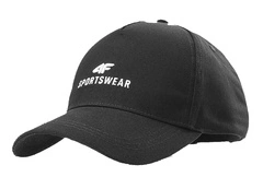 Czapka z daszkiem 4F strapback uniseks - czarna r S/M