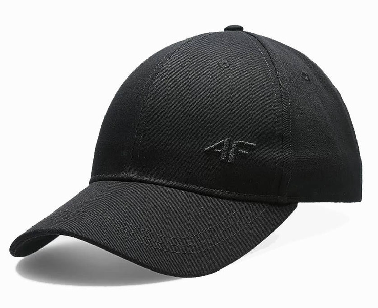 Czapka z daszkiem 4F czarna STRAPBACK r M