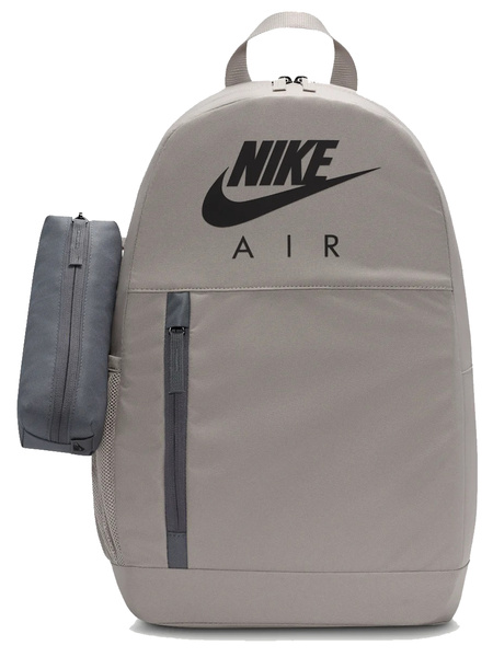 Plecak NIKE AIR Elemental SZKOLNY Sportowy + Piórnik Szary  20L