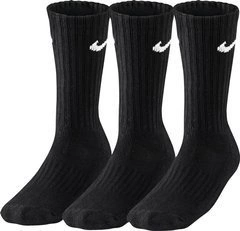 Skarpety NIKE Długie CZARNE Sportowe 3-PAK Męskie
