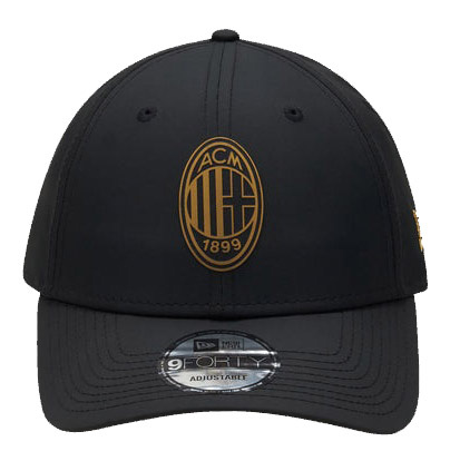 Czapka z daszkiem NEW ERA AC Milan Black Gold 9FORTY 