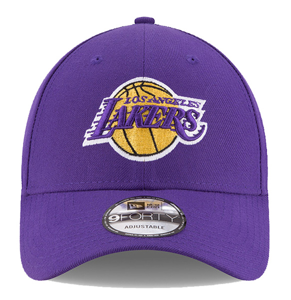 Czapka bejsbolówka NEW ERA LA Lakers The League 9FORTY fioletowa 