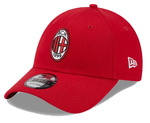 Czapka z daszkiem NEW ERA AC Milan 9FORTY czerwona
