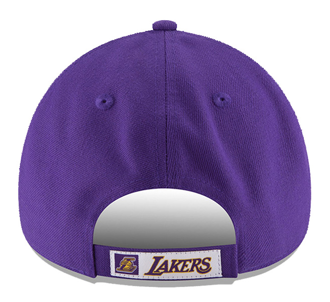 Czapka bejsbolówka NEW ERA LA Lakers The League 9FORTY fioletowa 